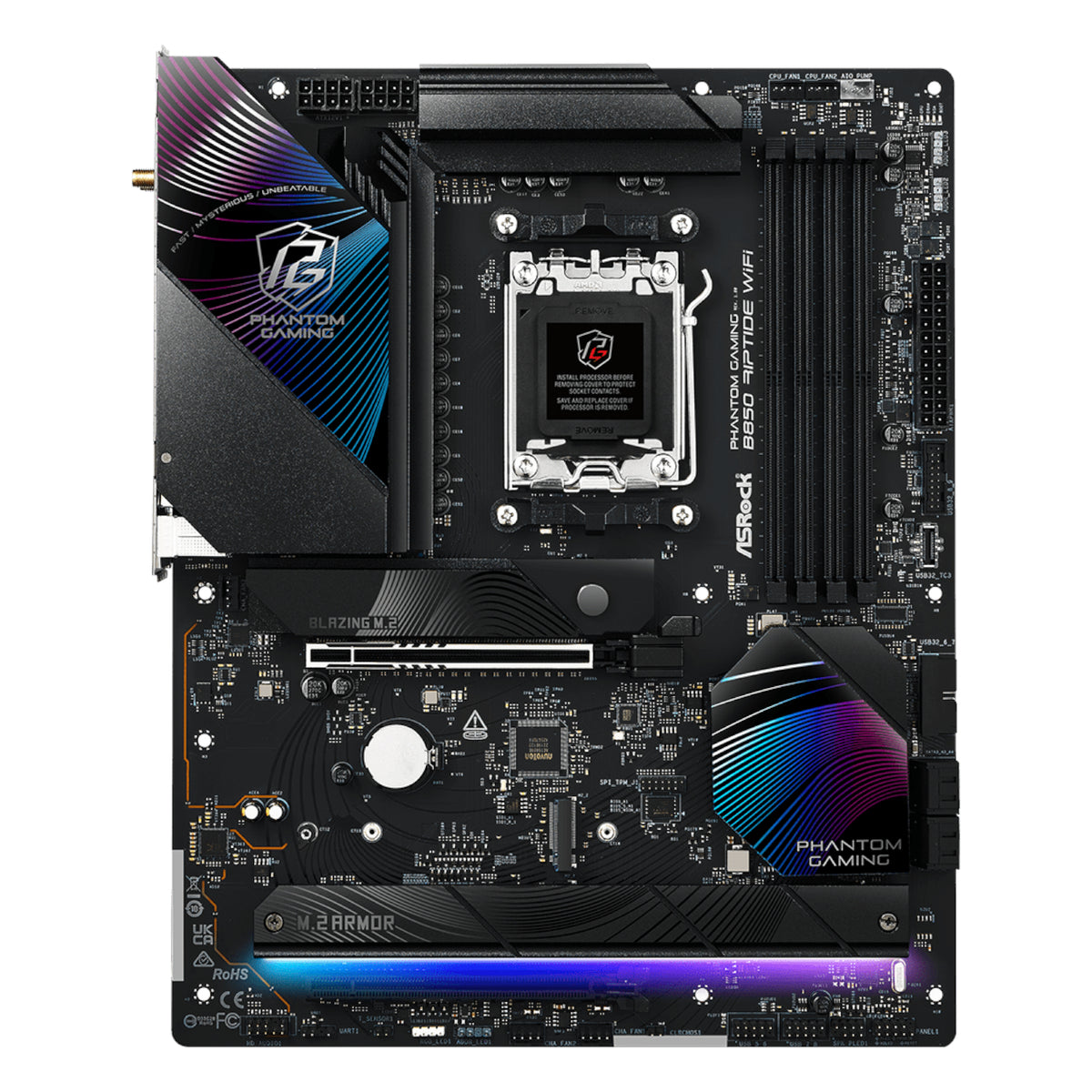 ASROCK B850 RIPTIDE WIFI AM5 ATX 4X DDR5 – image 2