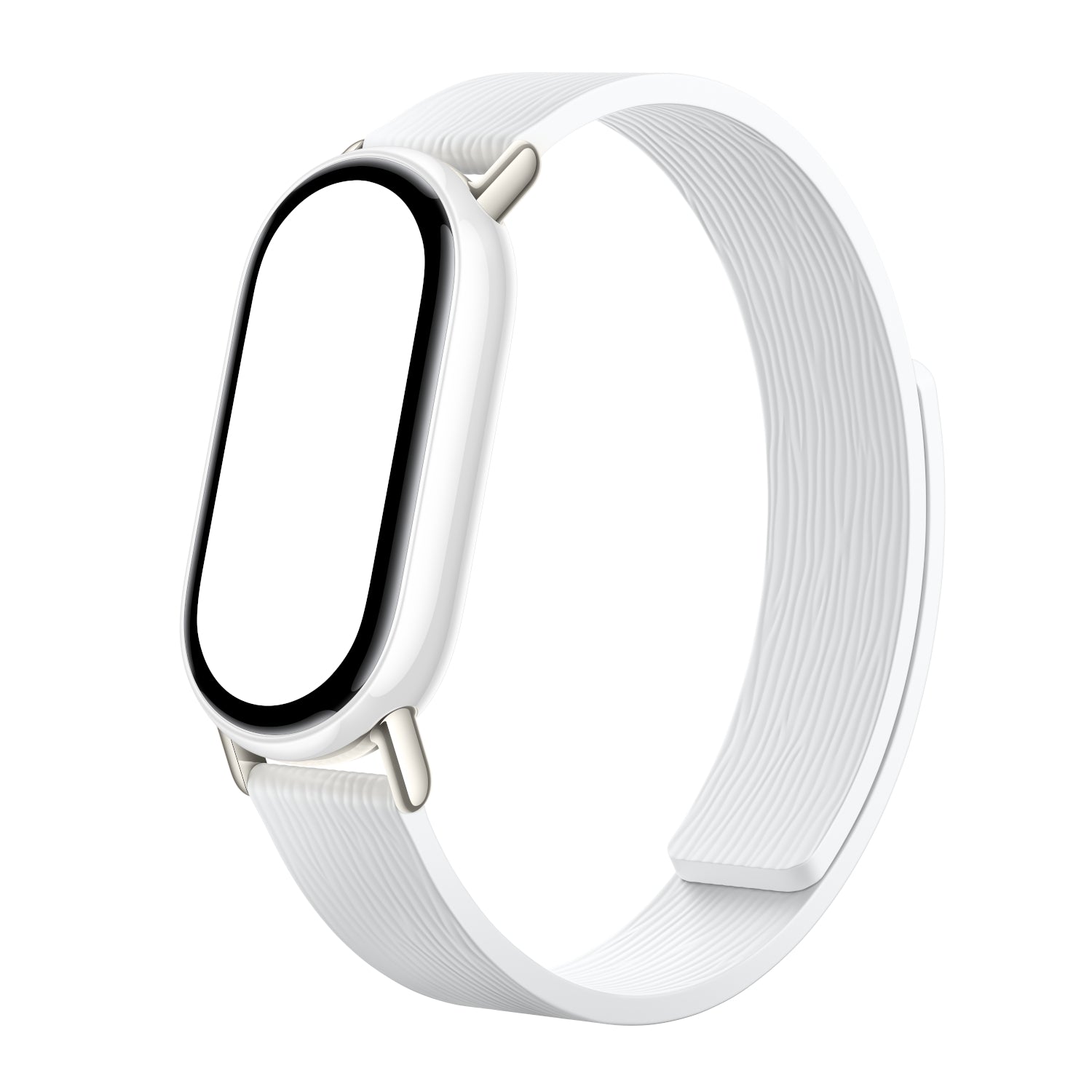 Xiaomi Smart Band 10 Magnetic Kona Leather Strap - Glacier White – image 2