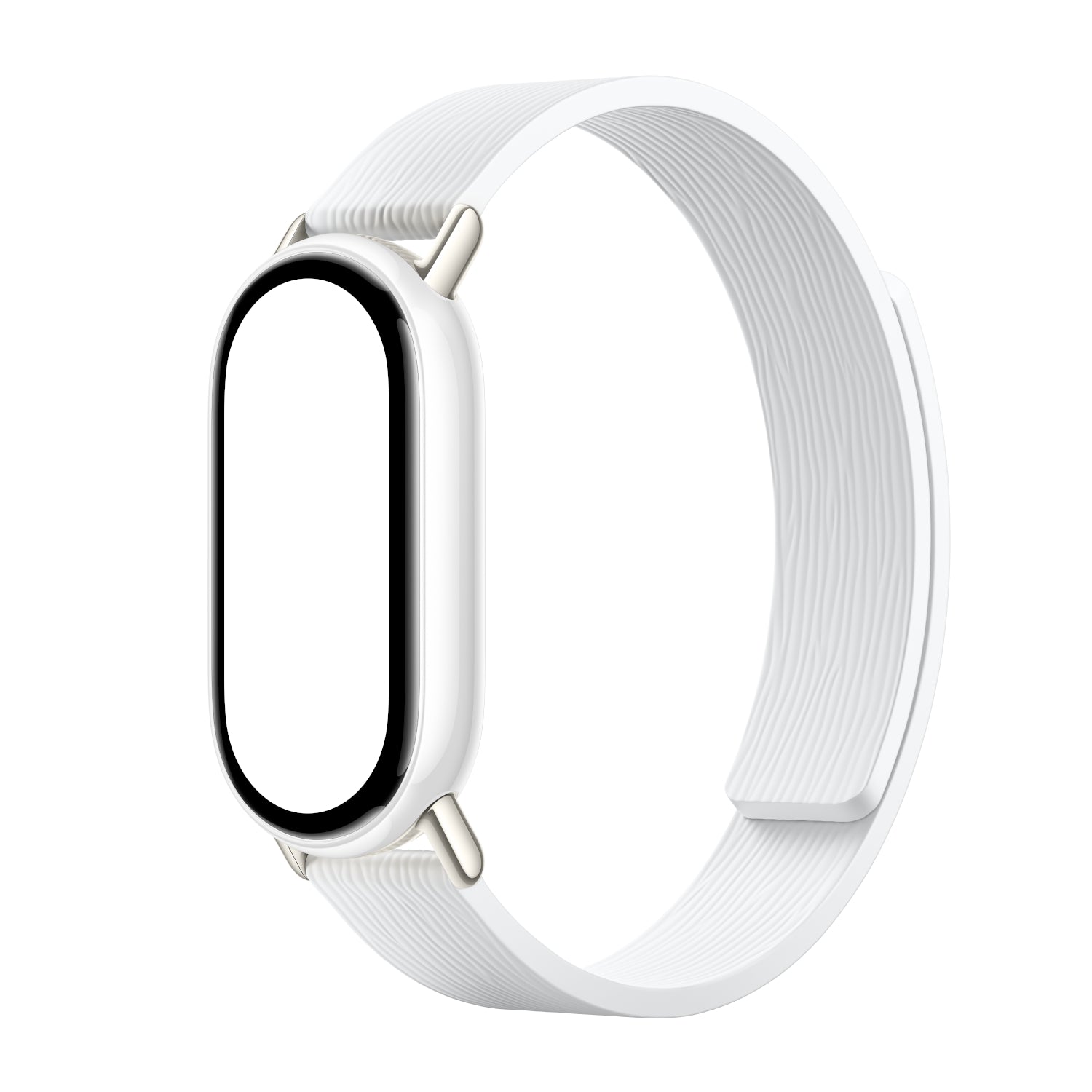 Xiaomi Smart Band 10 Magnetic Kona Leather Strap - Glacier White – image 3