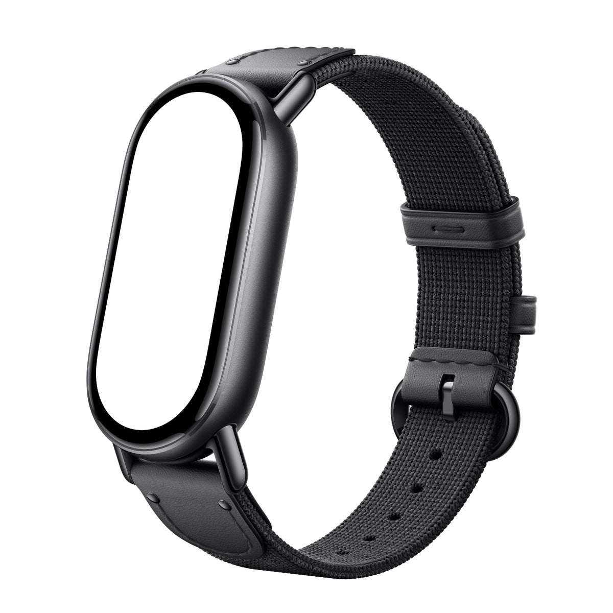 Xiaomi Smart Band 10 Knitted Silk Strap - Ebony Black – image 2