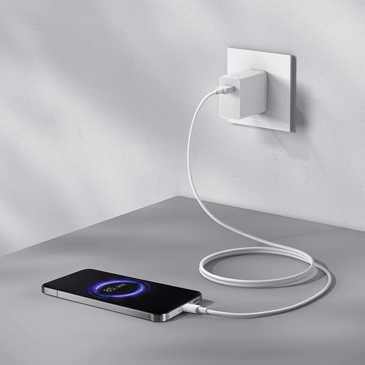Xiaomi 3A USB-A to USB Type-C Cable 1M - White – image 3