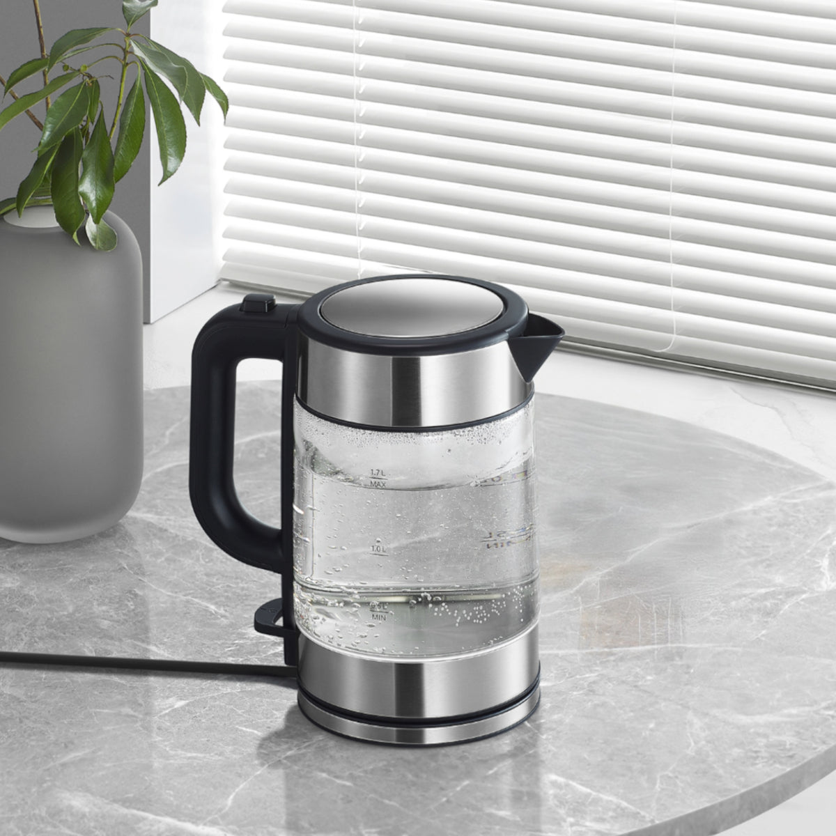 Xiaomi 1.7L Electric Glass Kettle – 2200W Fast Boil – image 8