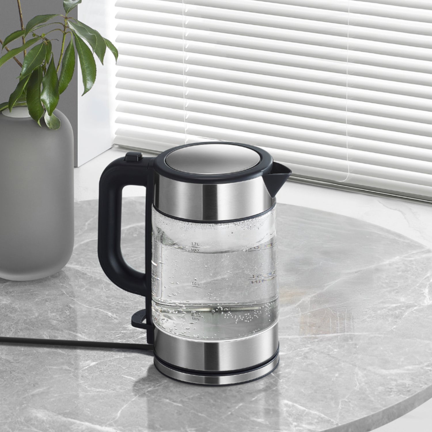 Xiaomi 1.7L Electric Glass Kettle – 2200W Fast Boil – image 8