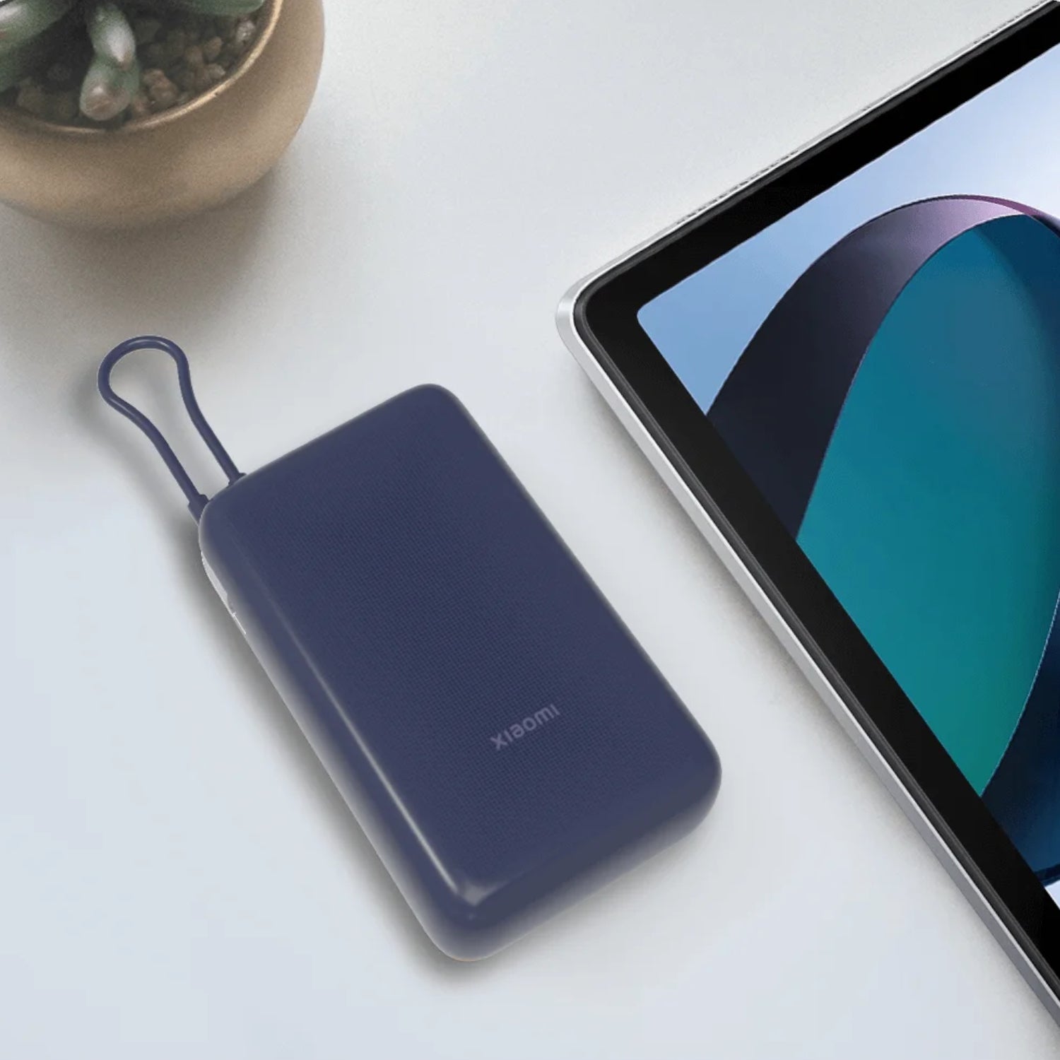 Xiaomi 33W Power Bank 20000mAh (Integrated Cable) – Blue – image 6