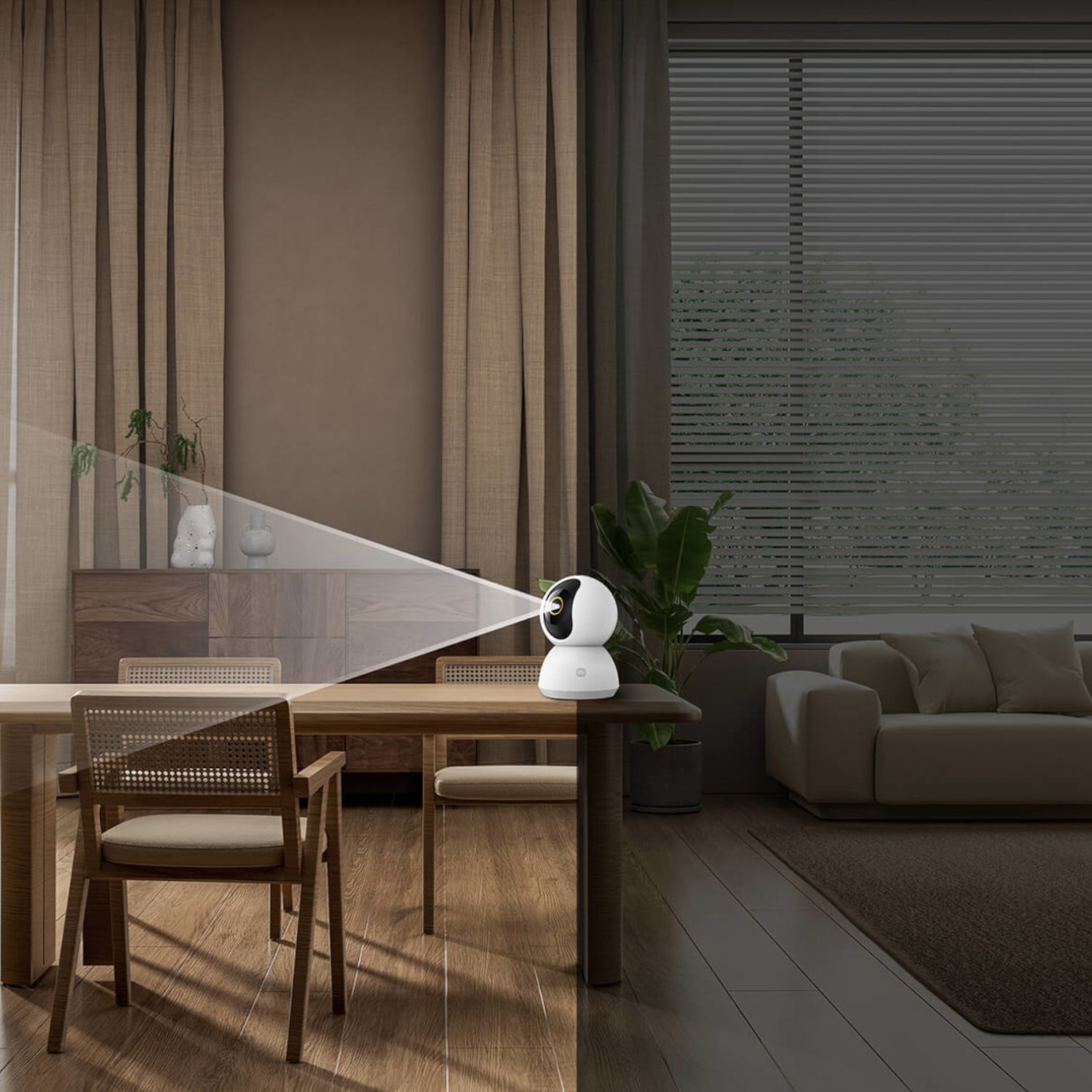 Xiaomi Smart C300 Dual 2K Indoor Wi-Fi Security Camera – White – image 9