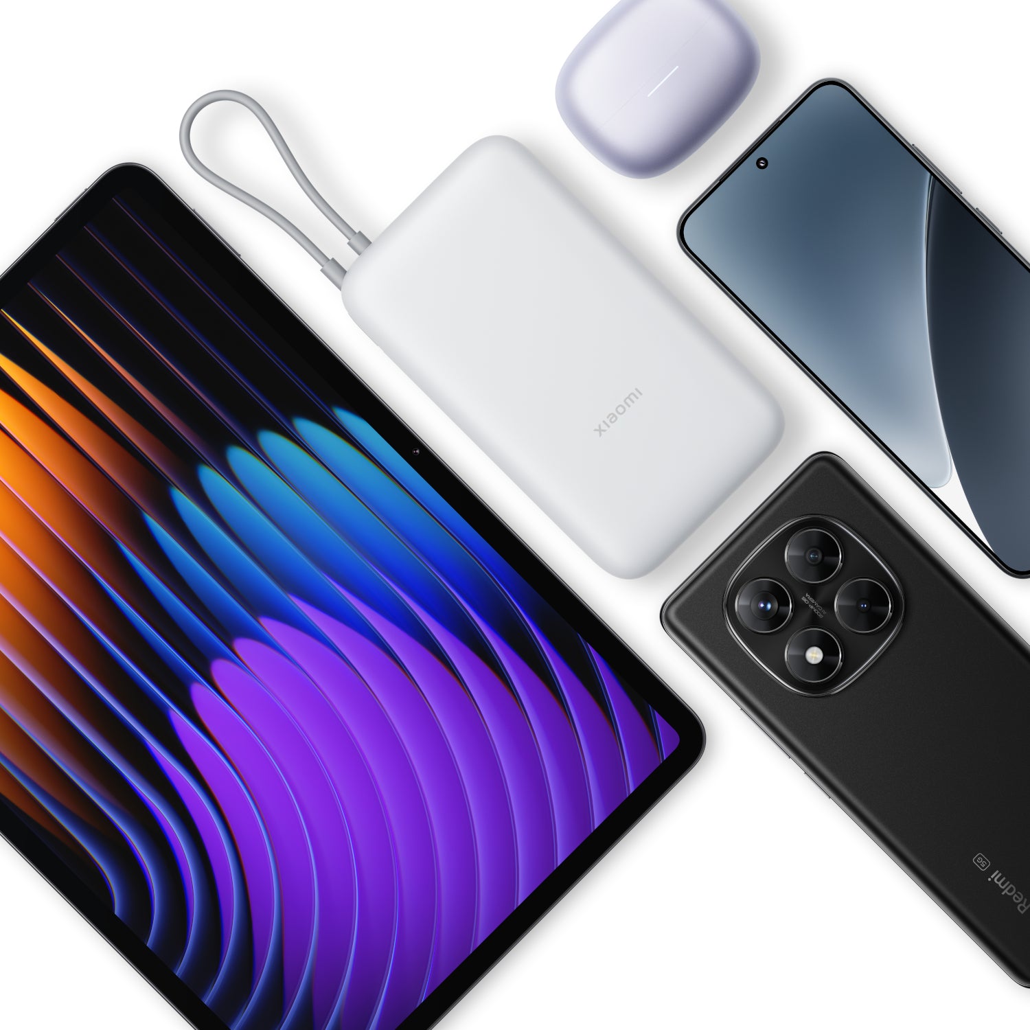 Xiaomi Power Bank 20000mAh (Integrated Cable) - Light Grey – image 6