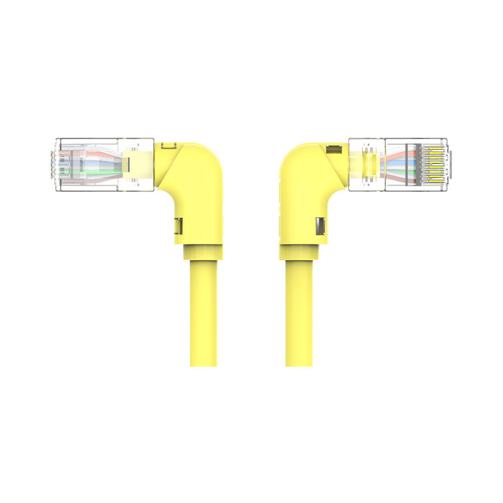 90 DEGREE ASSEMBLY BOOT YELLOW