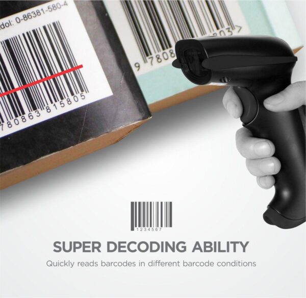 BS110 USB Laser Barcode Scanner