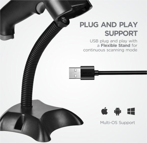 BS110 USB Laser Barcode Scanner