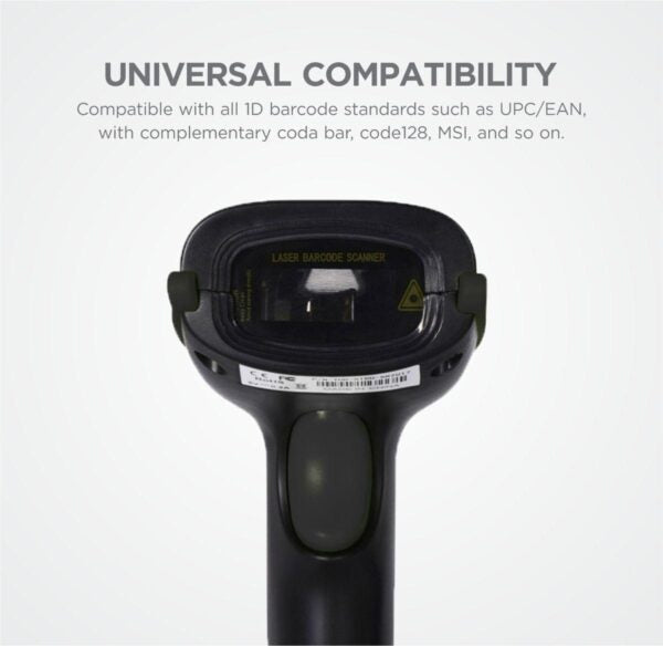 BS110 USB Laser Barcode Scanner