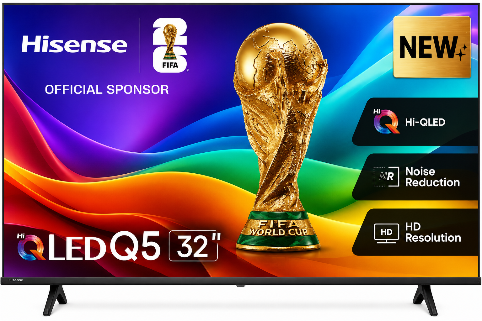 Hisense 32 Inch Q5S QLED HD Ready Mini LED Smart TV