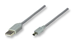 Manhattan AM-MINI B4M CABLE,1.8M-USB2.0, Retail