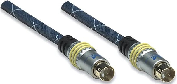 Manhattan 4.8m S-Video To S-Video 4-pin Cable Blue - image 4