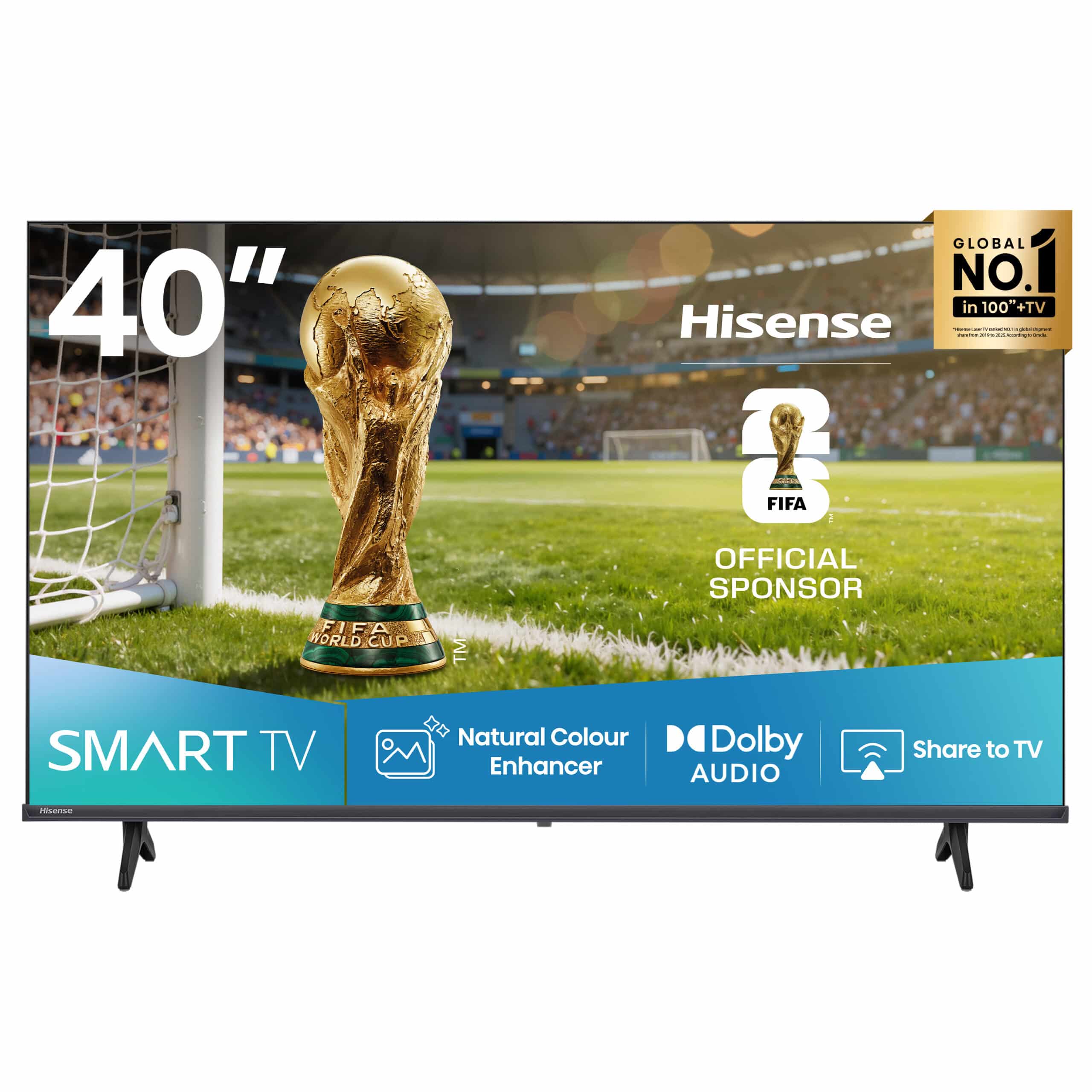 Hisense 40 Inch FHD A4Q Smart LED TV - image 3