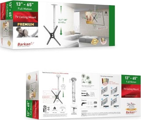 Barkan Full Motion Ceiling TV Mount - image 2