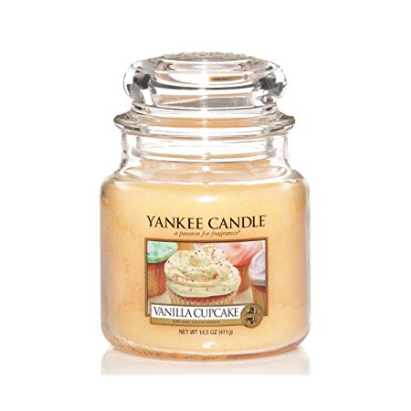 Yankee Candle Vanilla Cupcake Medium Jar Retail Box No