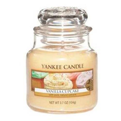 Yankee Candle Vanilla Cupcake Small Jar Retail Box No