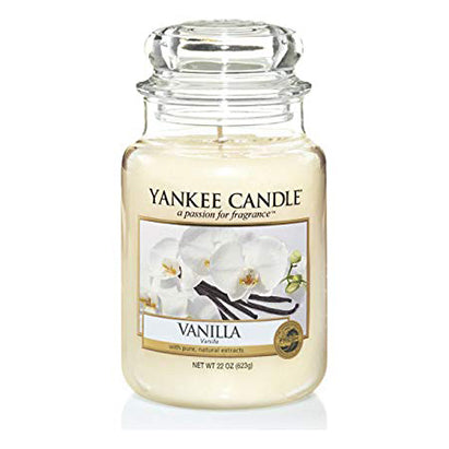 Yankee Candle Vanilla Large Jar Retail Box No warranty