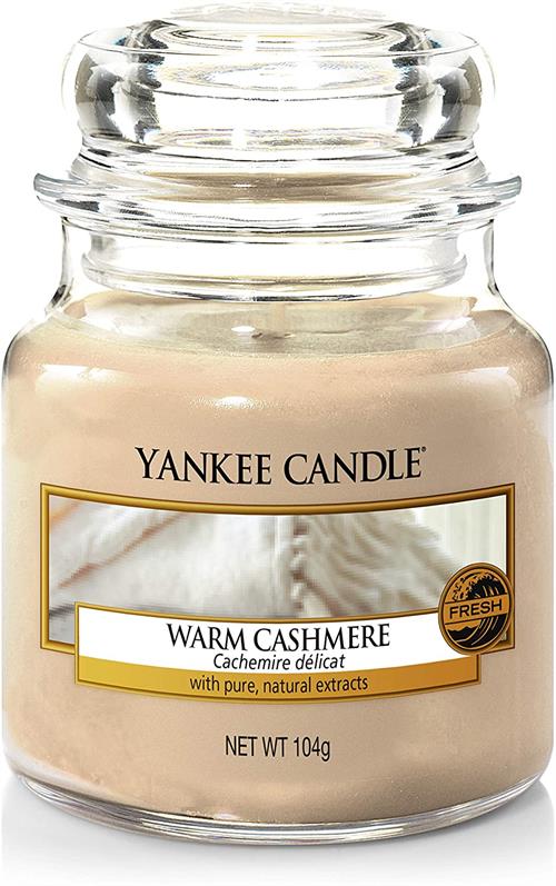 Yankee Candle Warm Cashmere Small Jar Retail Box No