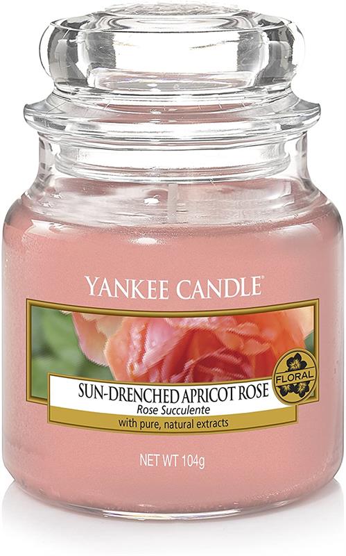 Yankee Candle Sun Drenched Apricot Small Jar Retail Box No