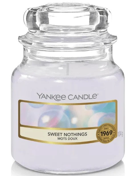 Yankee Candle Sweet Nothings Small Jar Retail Box No