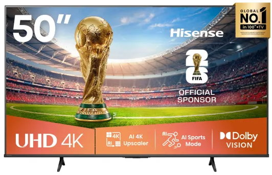 Hisense 50 Inch UHD A6Q Series Smart LED TV - image 2