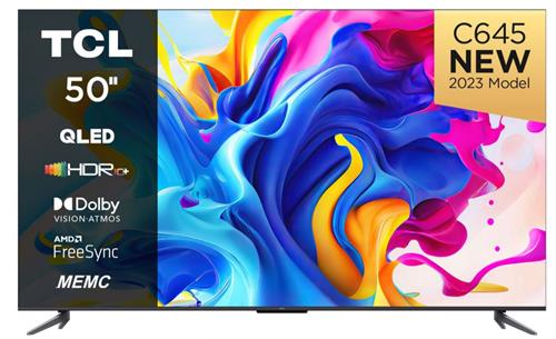 TCL 50 inch C645 Series QLED UHD Google Smart TV