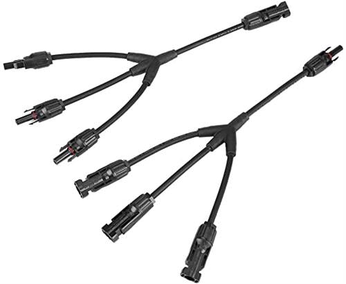 Solarwise MC4 Y Combiner 3 In 1 Solar Panel Combiner Cab