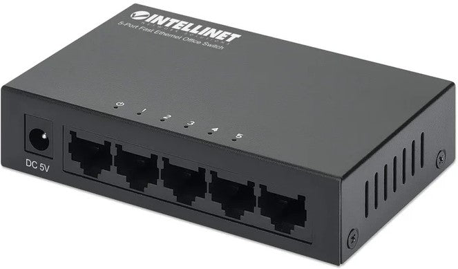 Intellinet 5 Port Fast Ethernet Office Switch - image 2