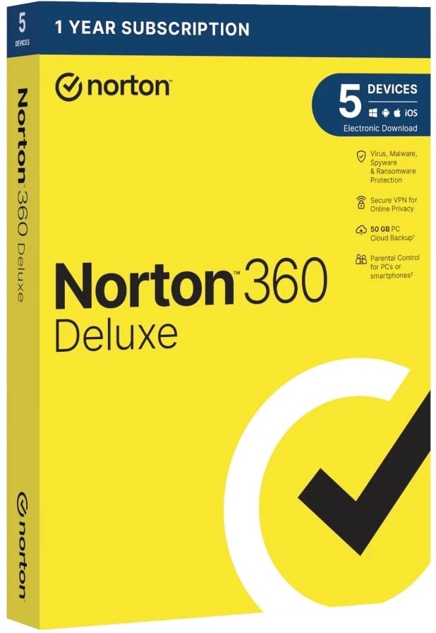 Norton 360 Deluxe 5-Device Annual License - image 2