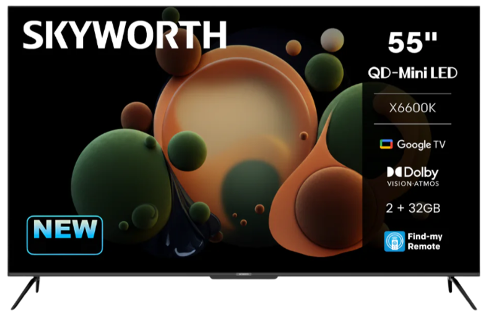 Skyworth 55 Inch UHD 4K QLED Google TV - image 4