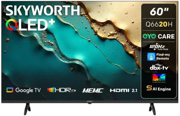 Skyworth 60 Inch Q6620H UHD QLED Google TV - image 2
