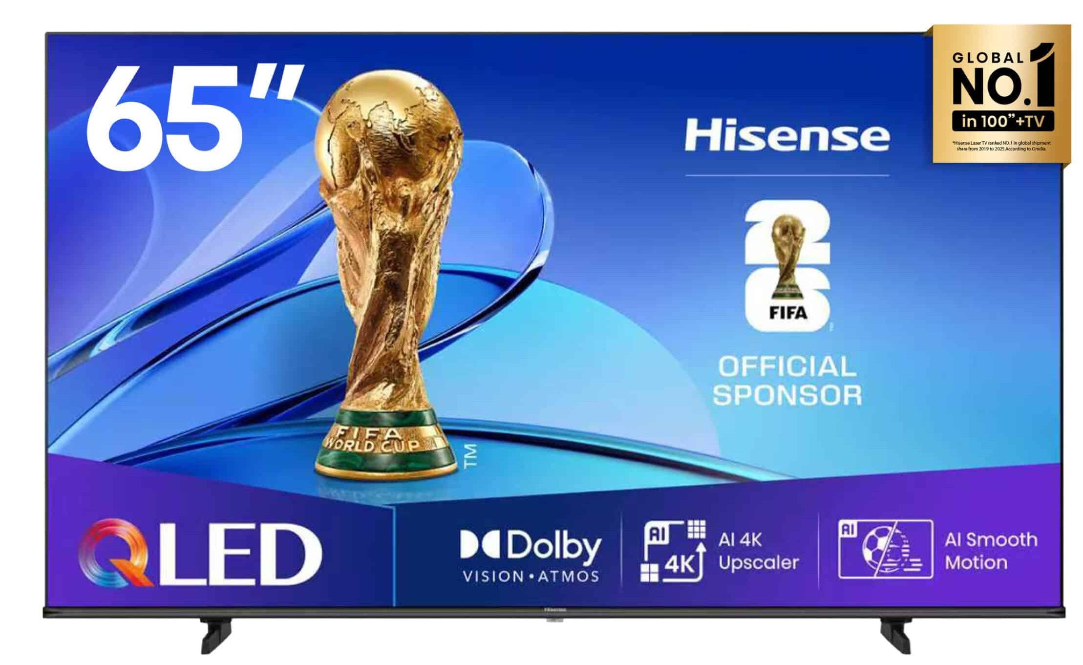 Hisense 65 Inch Q6Q Series QLED Smart TV
