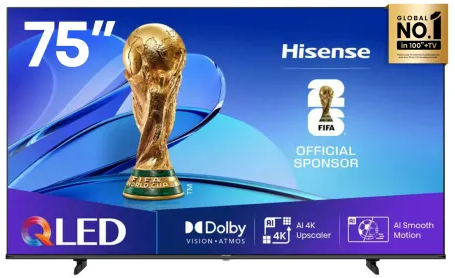 Hisense Q6Q 75 Inch QLED VIDAA Smart LED TV
