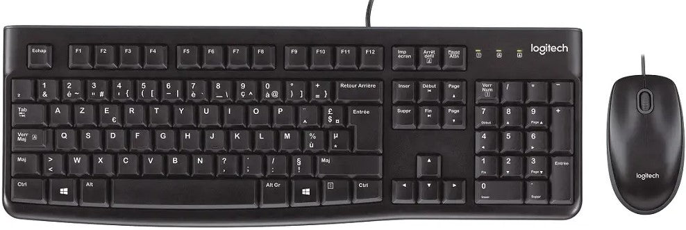 Logitech MK120 Wired Desktop Keyboard And Mouse Combo - image 4