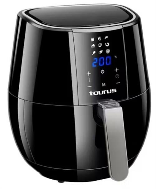 Taurus 4.8L Airfryer Digital Plus Black 1500w with 9