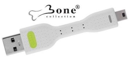 Bone Collection Link II Mini USB Type B  White Cable