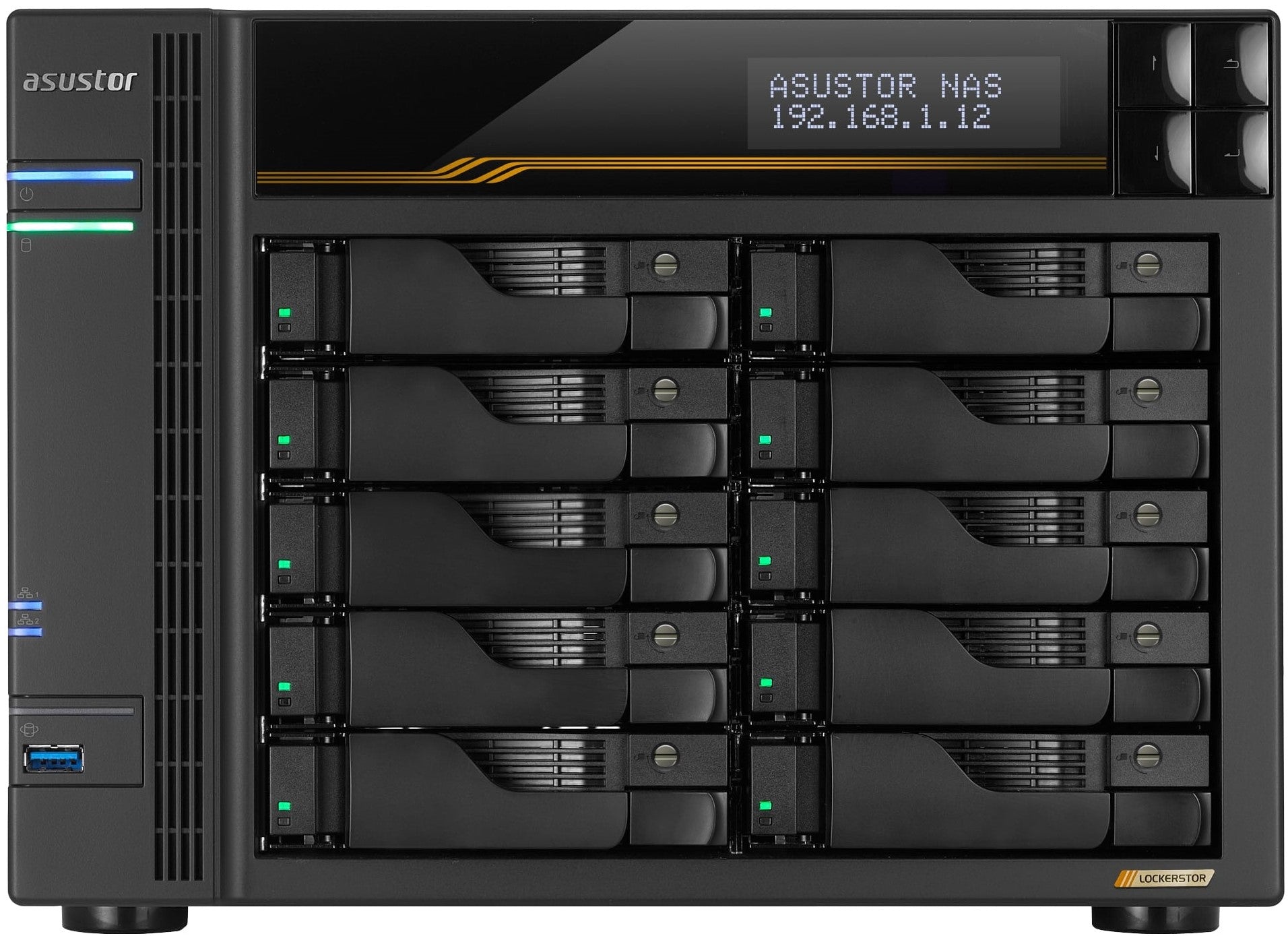 Asustor Lockerstor 10 Bay Gen 3 NAS Enclosure - image 3