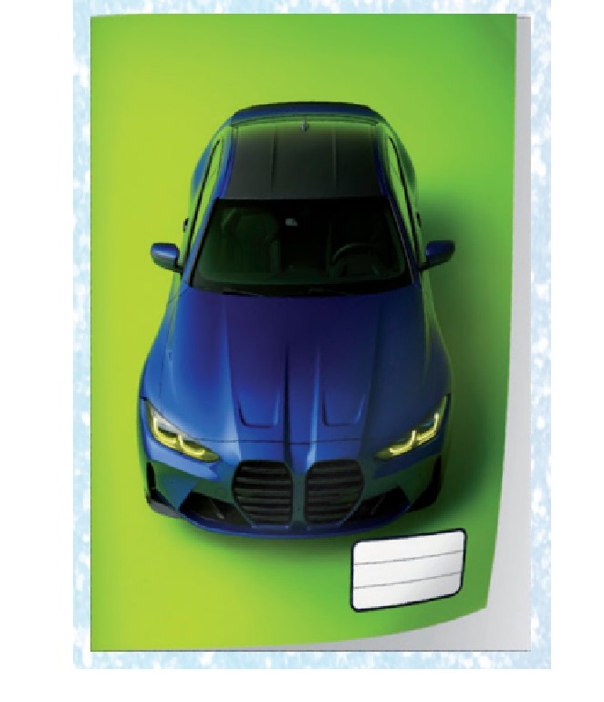 Marlin A4 BMW Power Precut Book Covers 5PK - image 3