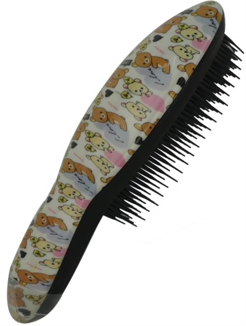 Prescott Finishing Hairbrush Teddybear Colour