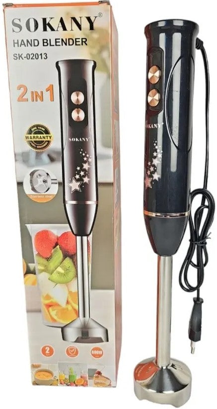 Sokany SK-02013 2 In 1 Hand Blender With Jar - image 2