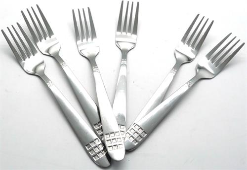 Casey Catering 6 Piece Stainless Steel Dinner Dessert Forks