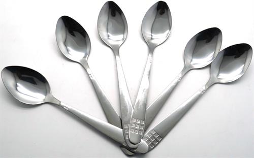 Casey Catering 6 Piece Stainless Steel Dinner Table Spoons