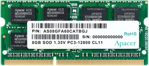 Apacer DDR3 8GB 1600 MHz SO
