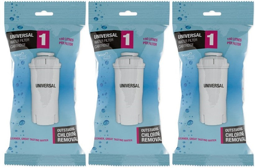 Feelive 3 Pack Aqua Optima Universal Water Filter