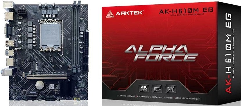 Arktek H610 LGA1700 ATX Motherboard - image 3