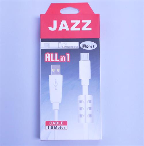 Jazz USB 2.0 Type A Male to 8 Pin Lightning Connector Sync