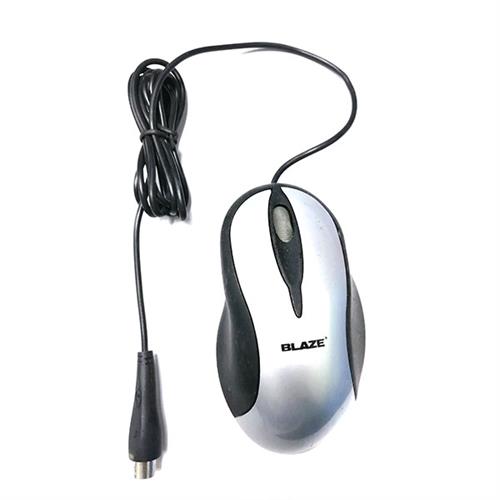Geeko Black &amp; Silver PS2 Optical Mouse