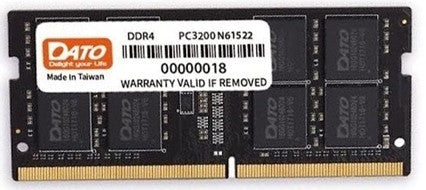 DATO 16GB DDR4 3200MHZ SODIMM MEMORY