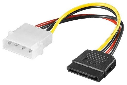 UniQue SATA Male to 4 Pin Female Molex Adapter - image 2
